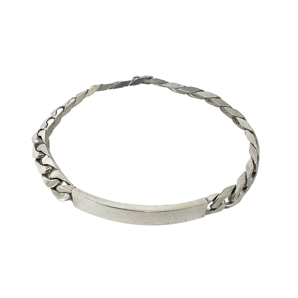 TIFFANY&Co. Tiffany ID Bracelet, Sterling Silver 925, Women's Accessory Jewel...